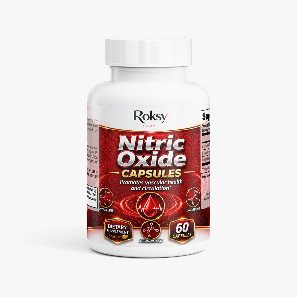 Nitric Oxide L-Citrulline, Arginine AKG. 60 capsules