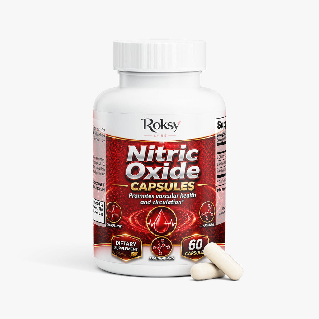 Nitric Oxide L-Citrulline, Arginine AKG. 60 capsules