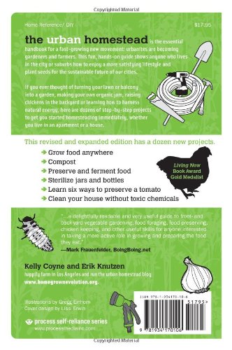 The Urban Homestead (Expanded & Revised Edition): Your Guide to Self-Sufficient Living in the Heart of the City (Process Self-reliance Series)