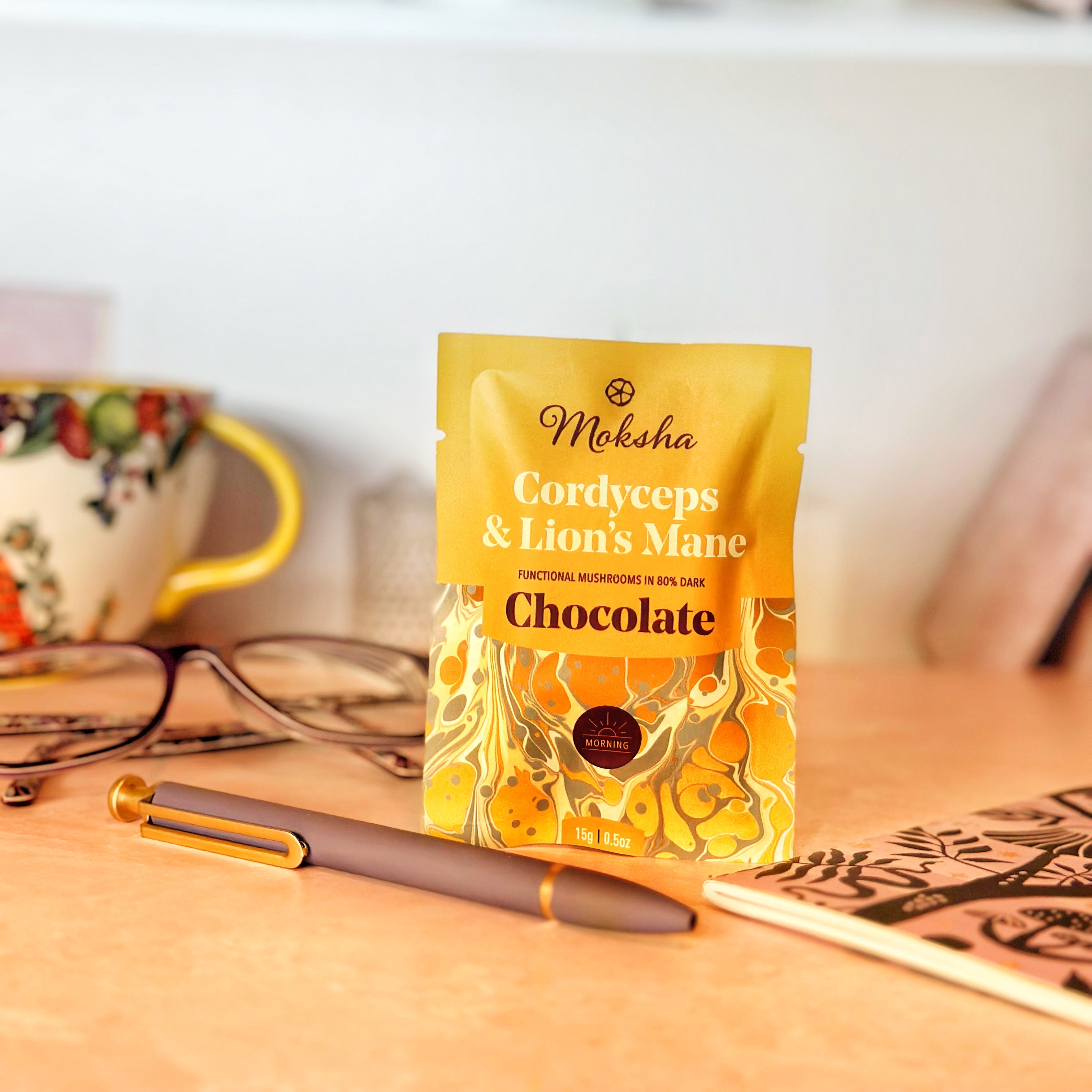 Summit Reserve™ Cordyceps & Lion's Mane Mushroom Chocolate Squares