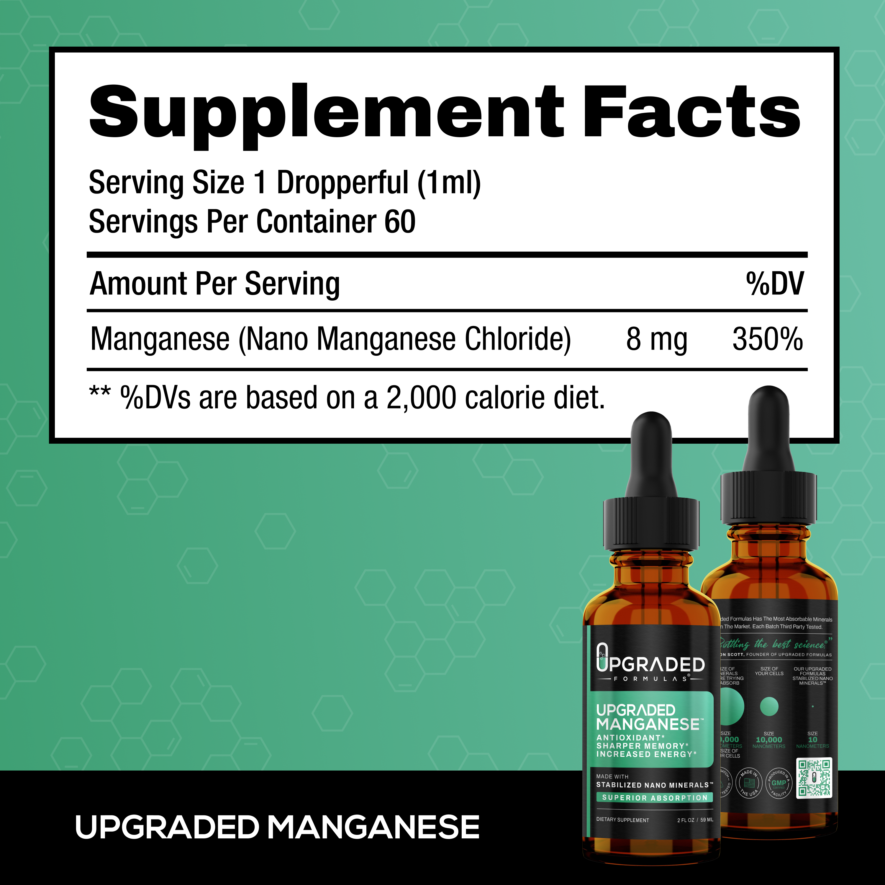 Upgraded Manganese