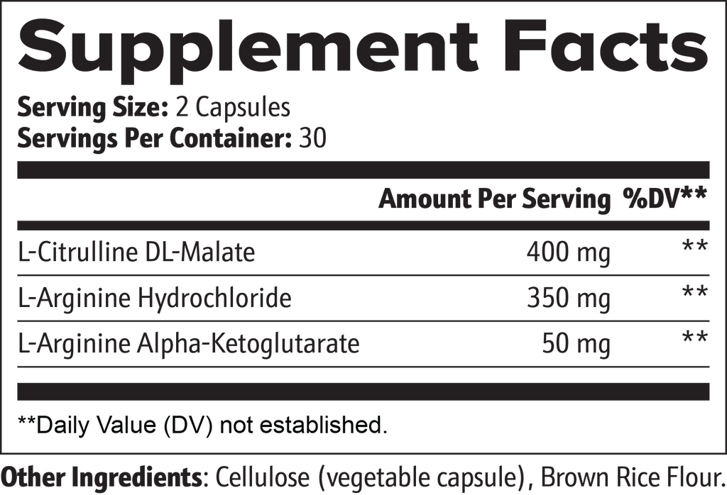 Nitric Oxide - Made with Love in the USA