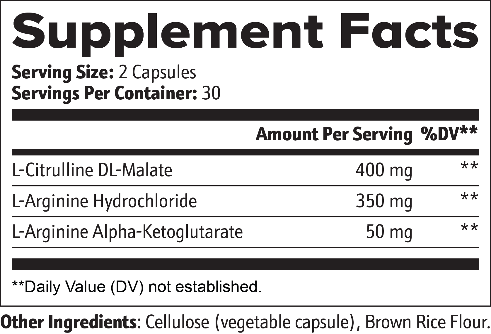 Nitric Oxide - Made with Love in the USA
